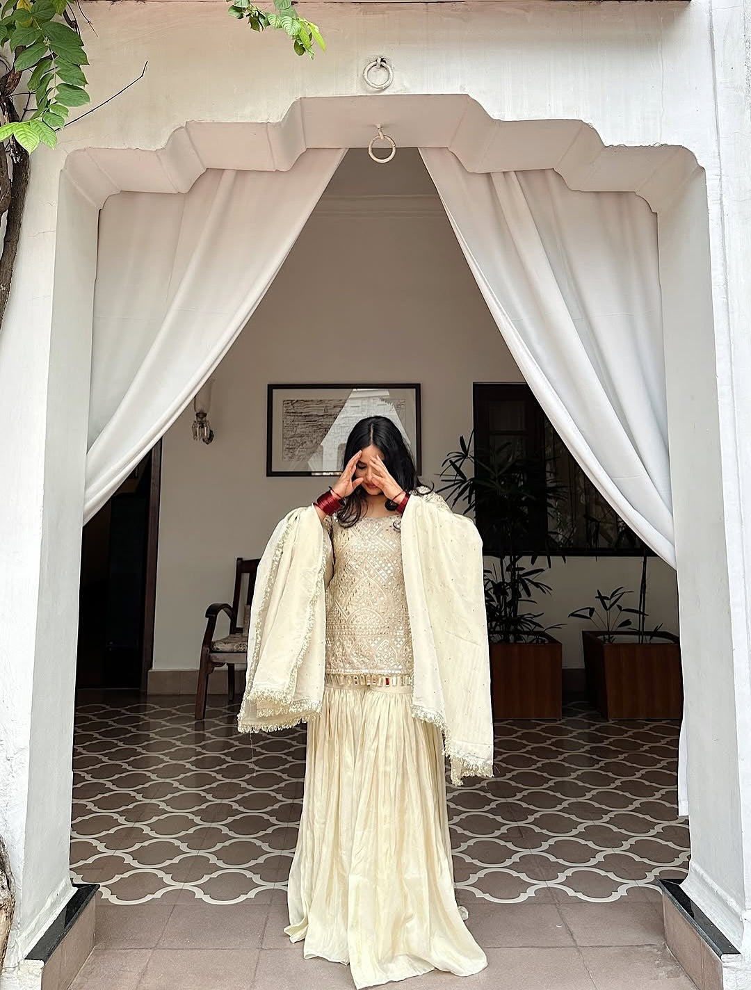 Velvet Vaani  Sharara Suit Set