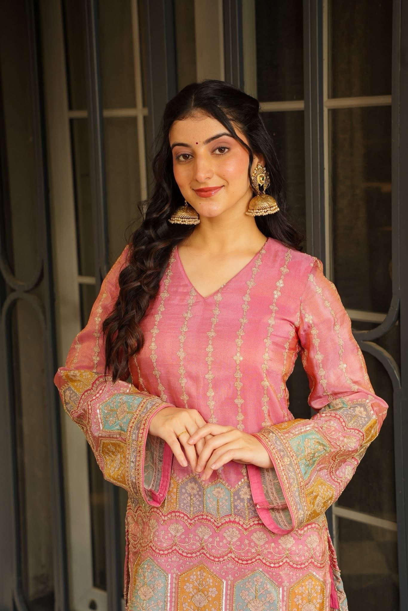 Pastel Parwana Kurta Set