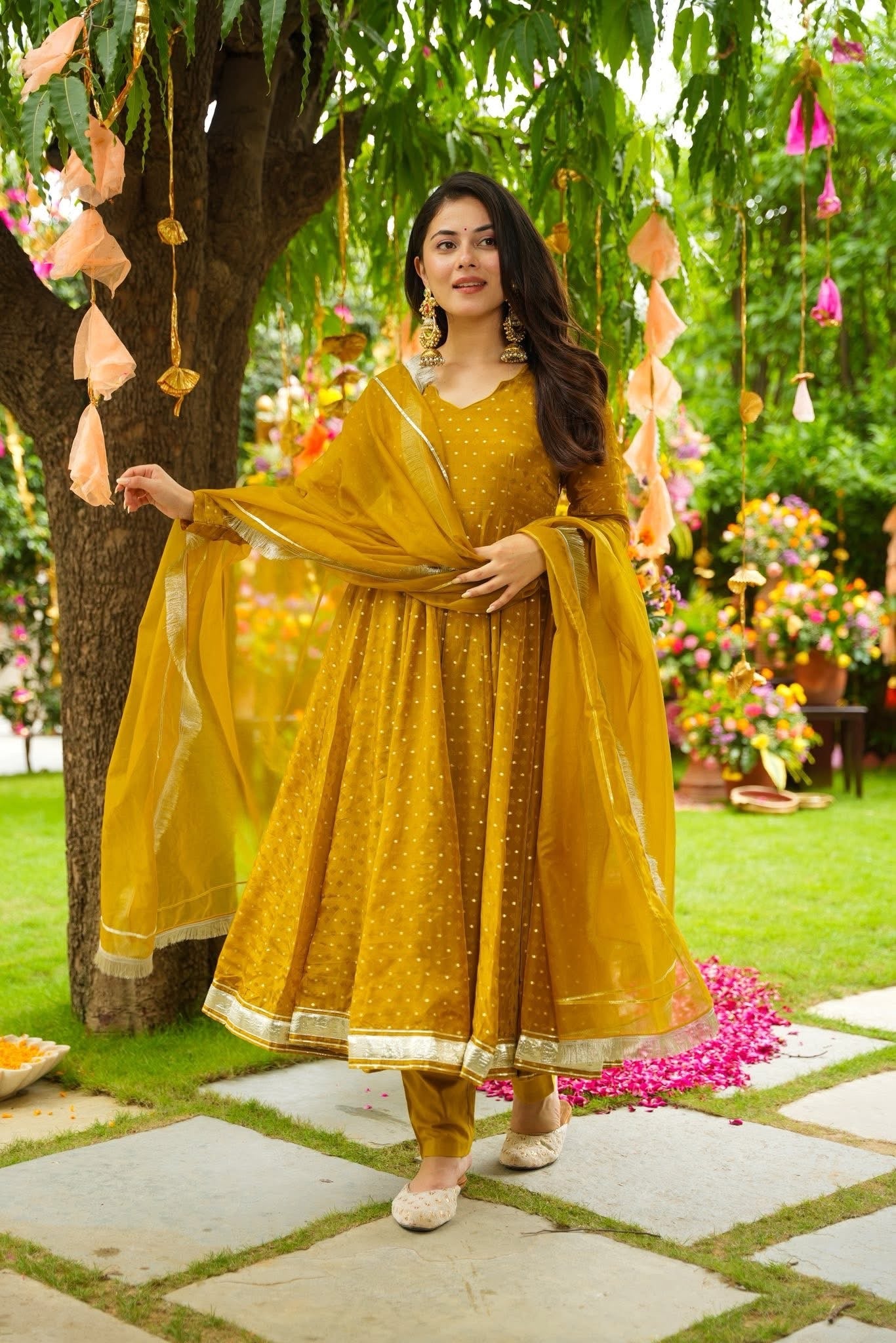 Zesta Mustard Suit Set