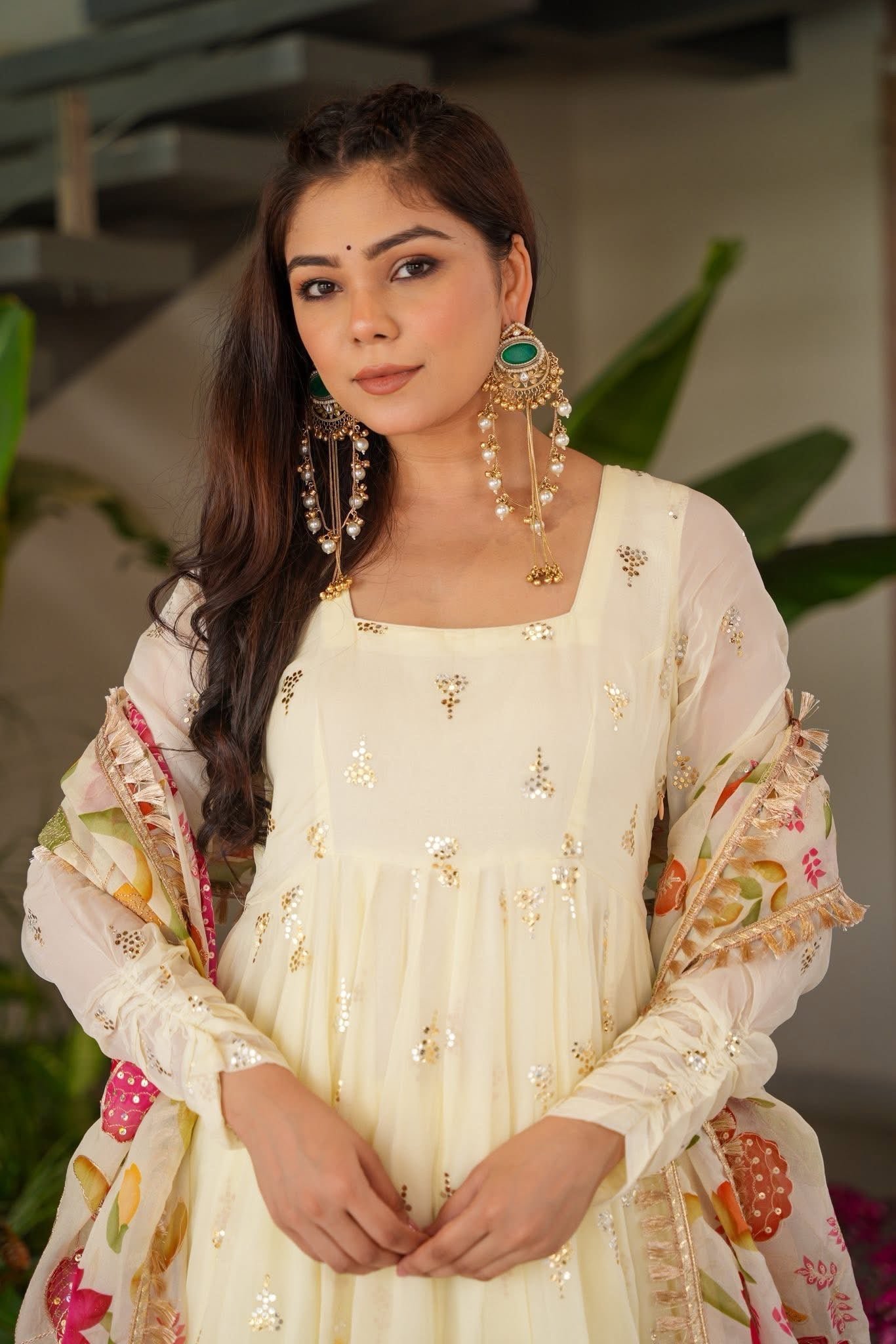 Phoolzaib Organza Festive Suit Set