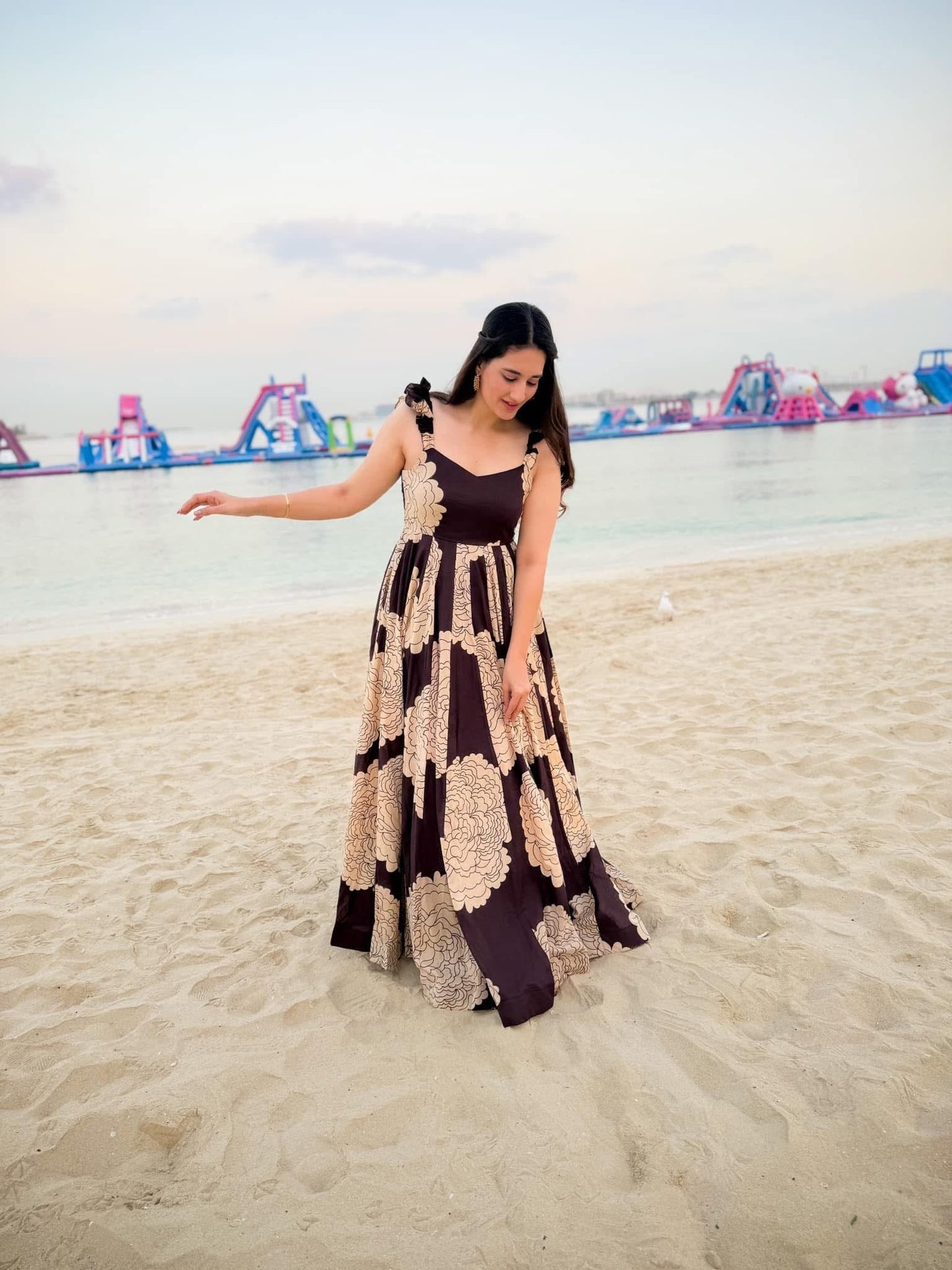 Artistry pearl cotton maxi