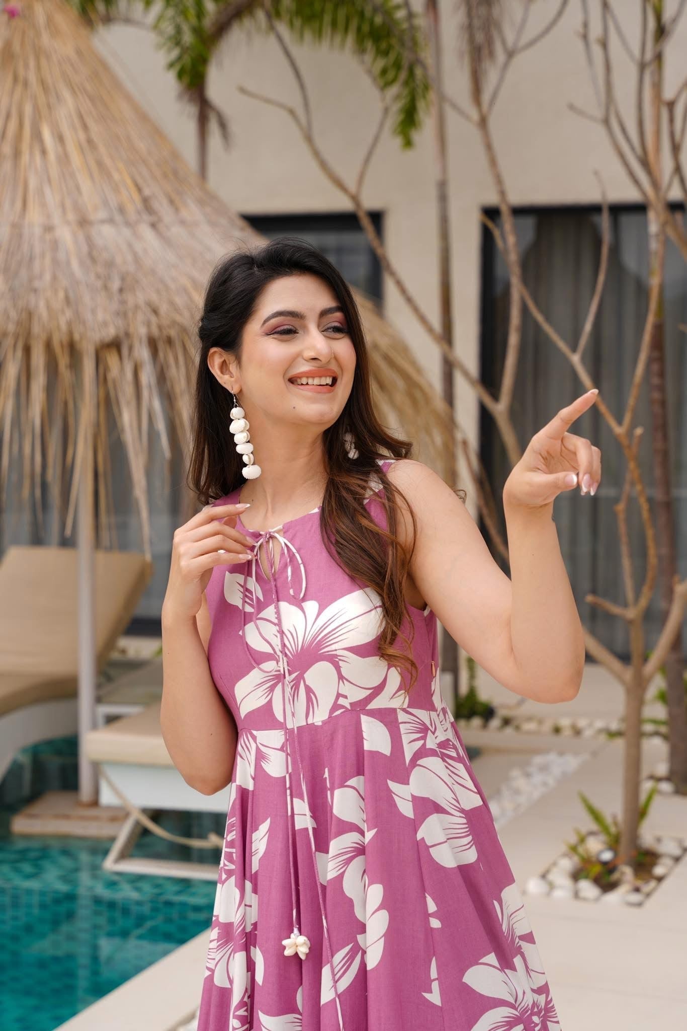 Lilac Breeze Maxi Dress