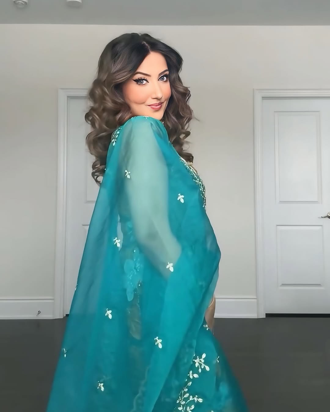 Heavy Zari & Sequins Sharara Set – Festive Collection