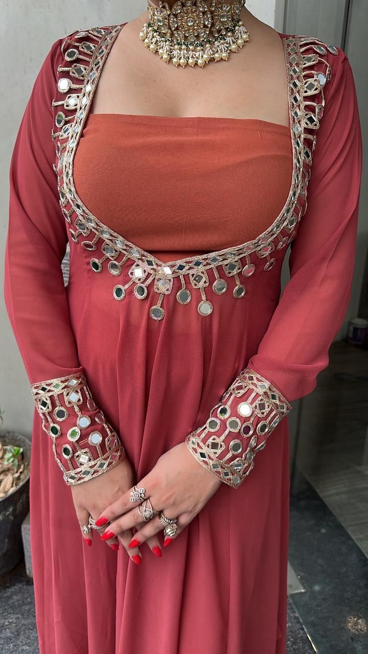 Sheesha Rust 3pc Mirror Cordset