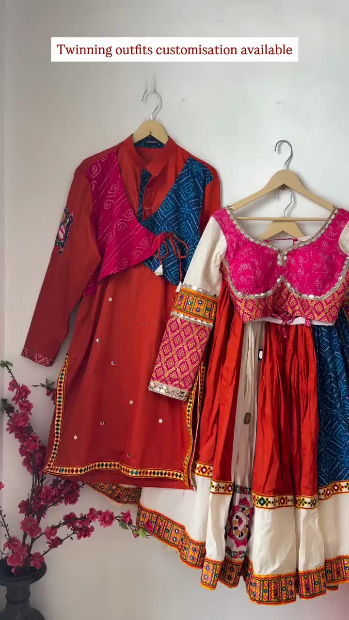 Desi Harmony: Couple Garba Glam