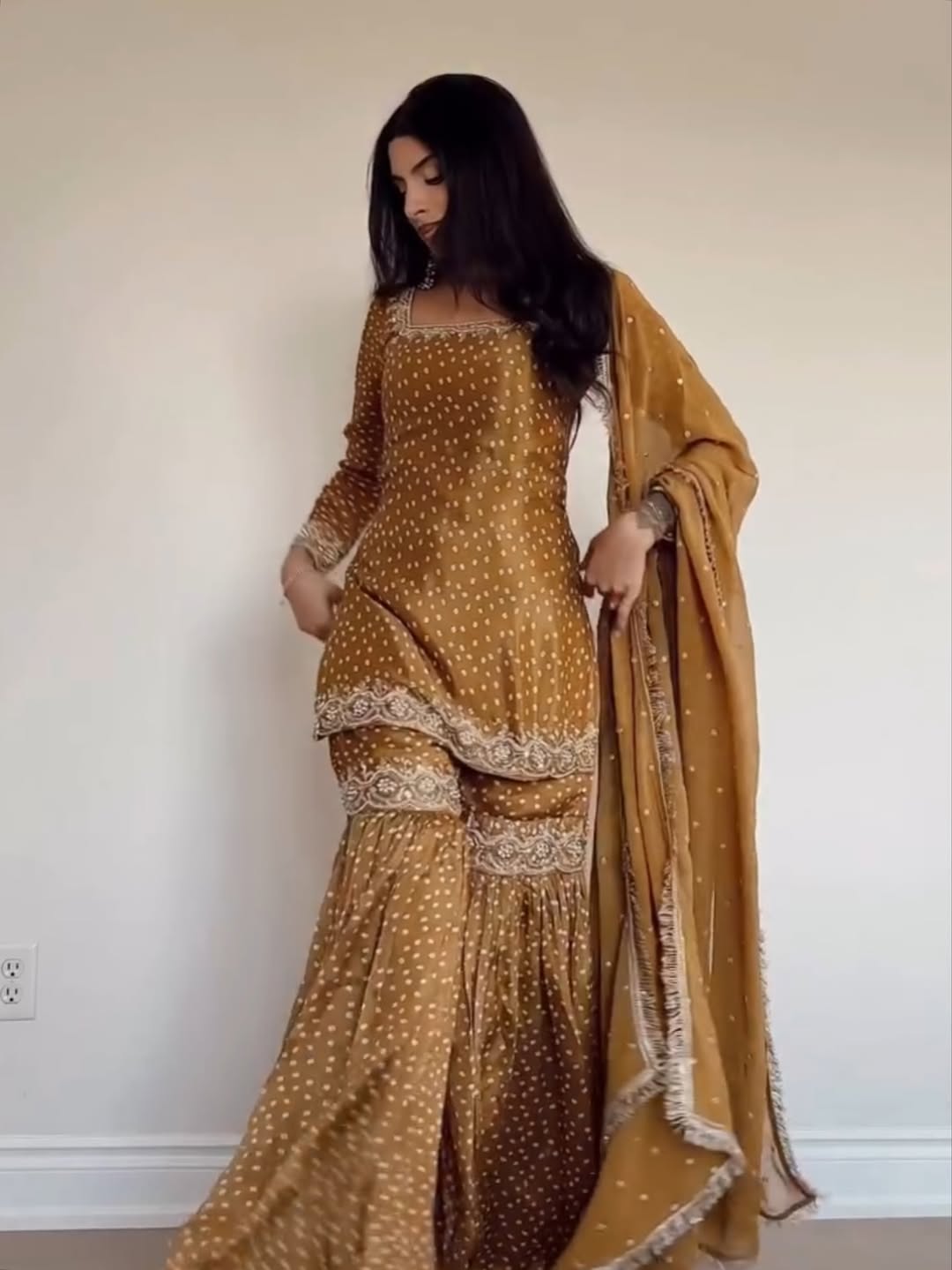 Sitara Sheen  Sharara Suit Set