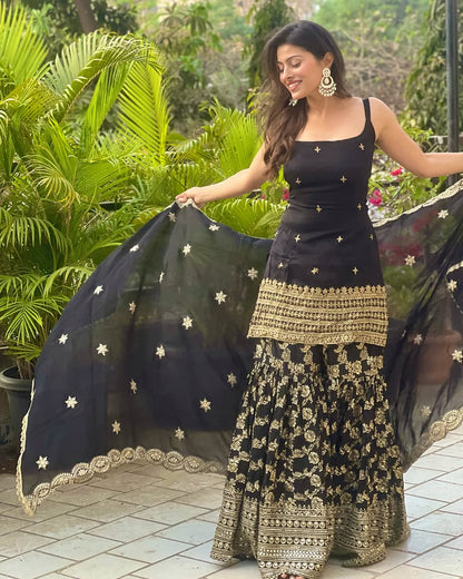 Adaayein – Designer Sharara Suit Set