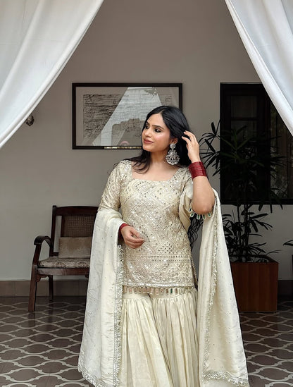 Velvet Vaani  Sharara Suit Set