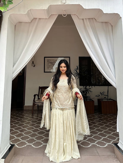 Velvet Vaani  Sharara Suit Set