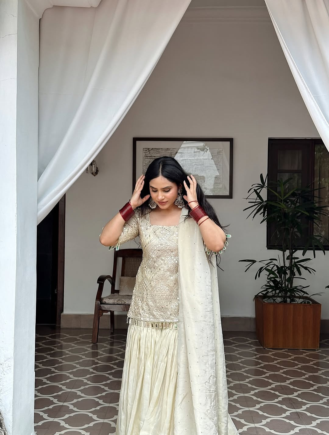 Velvet Vaani  Sharara Suit Set