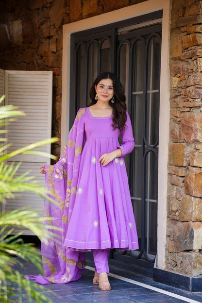 Ziya Purple Kurta Set