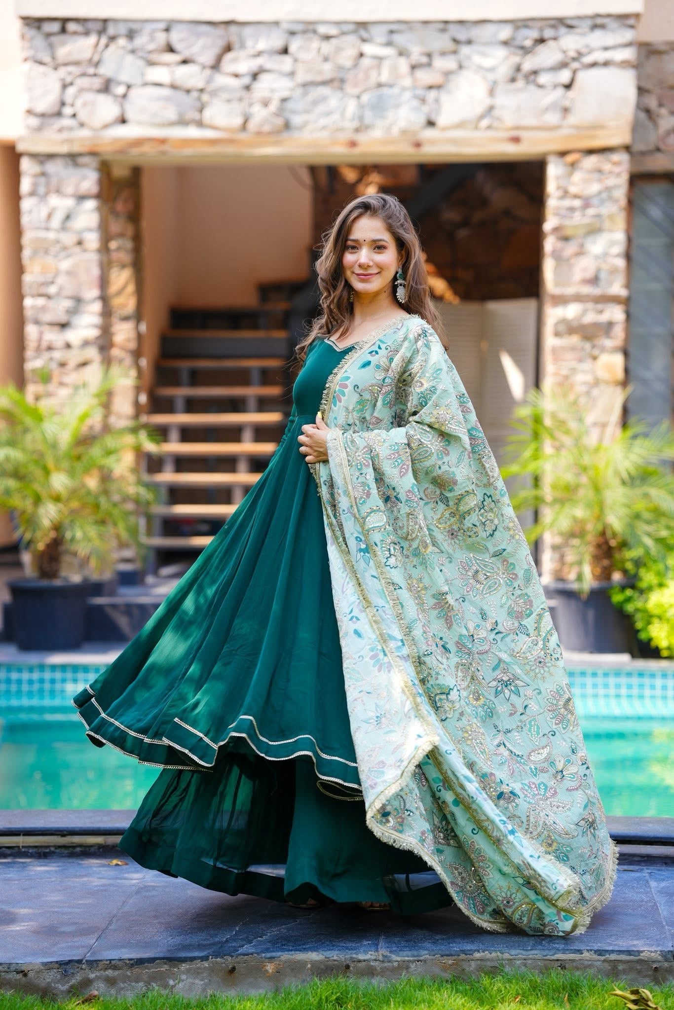 Aravalli Emerald Kurta Set