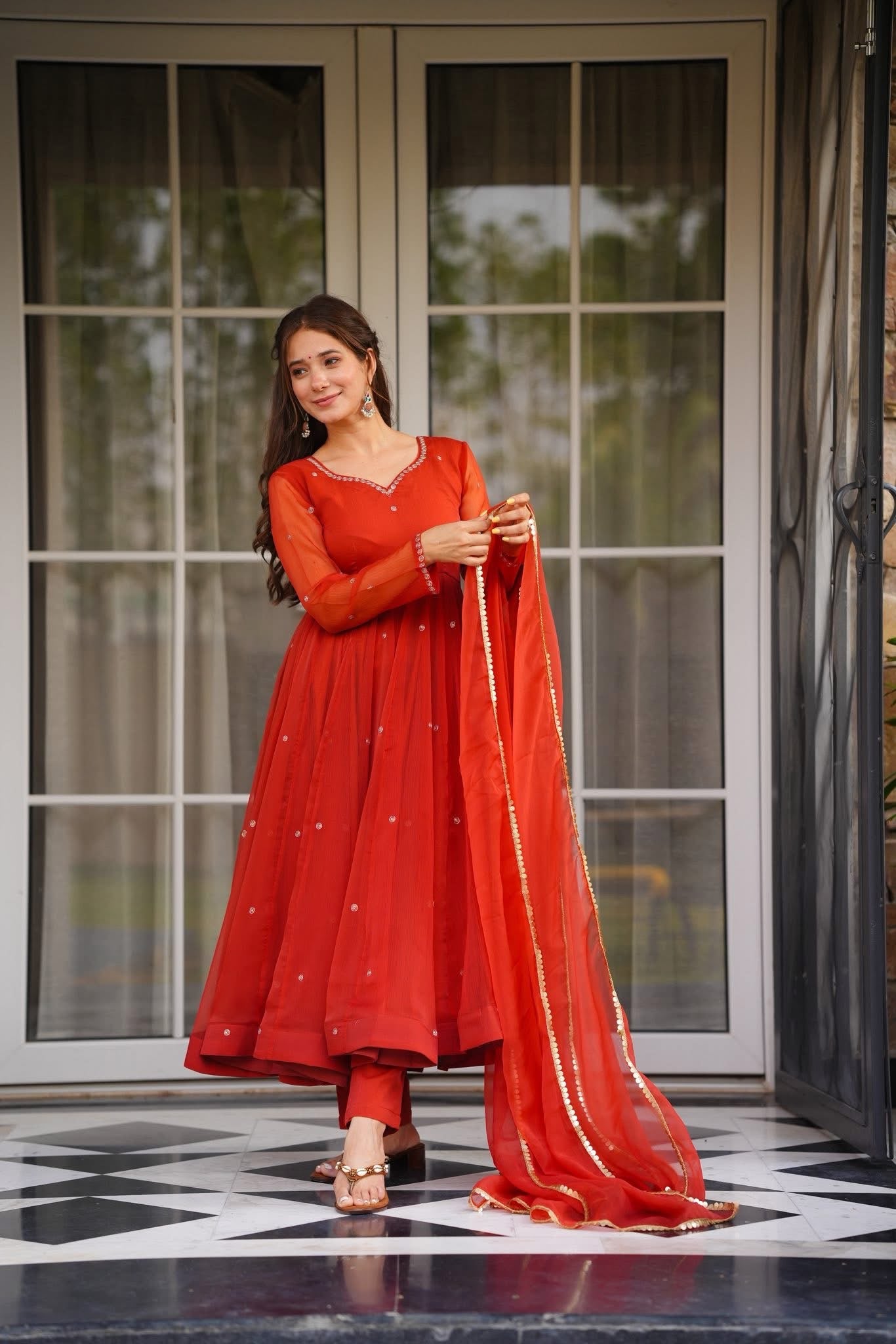 Saffron Sunset Suit Set