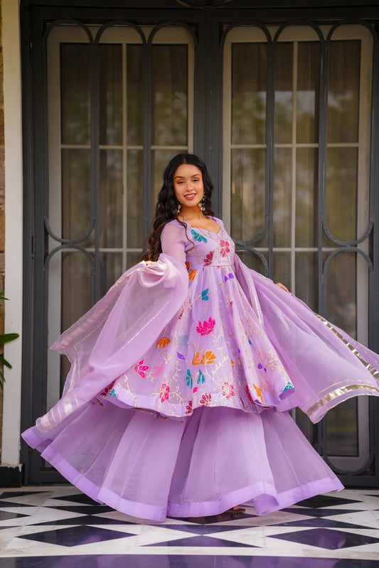 Lilac Lotus Suit Set