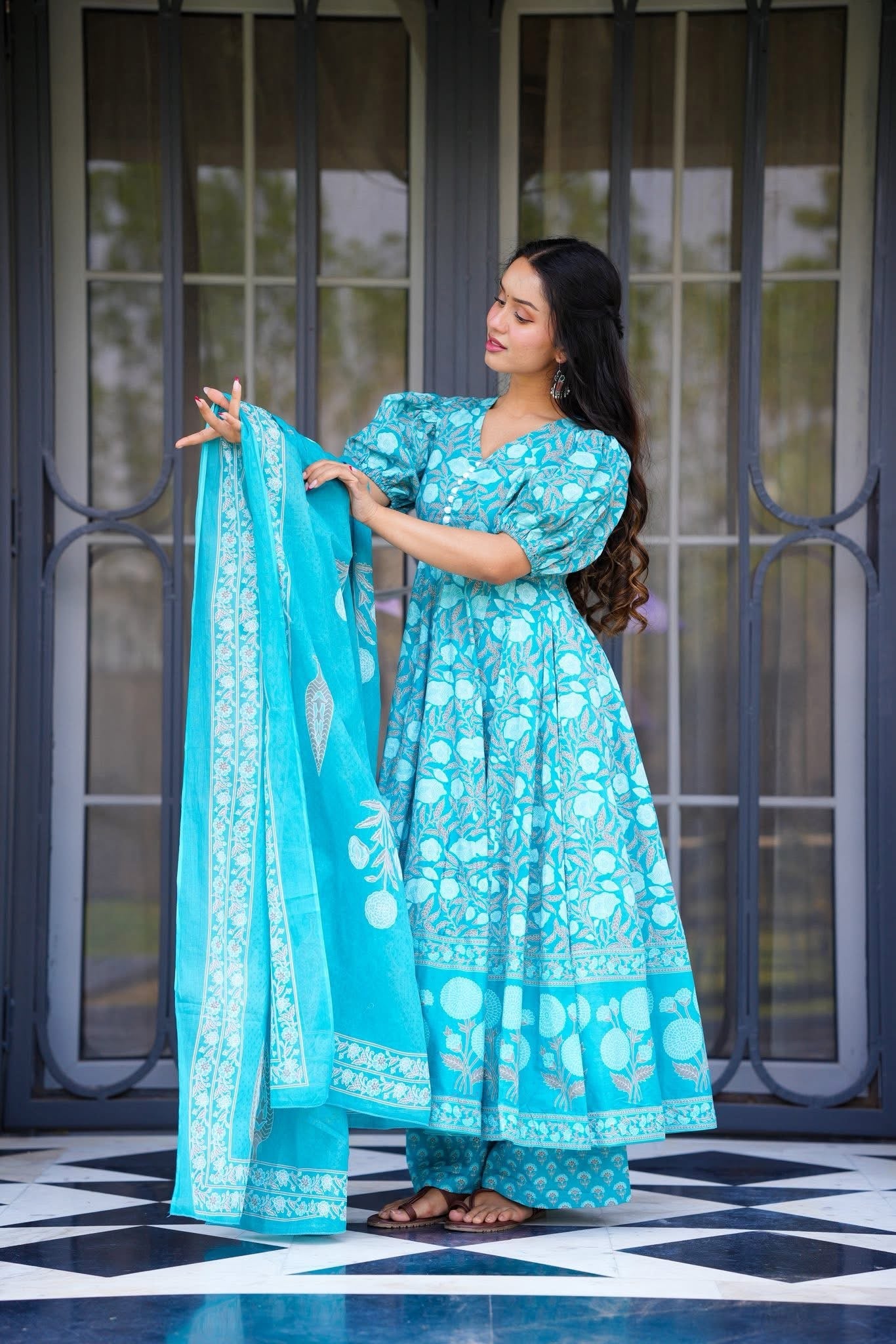 Luna Rae Cotton Suit Set