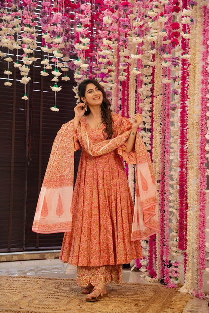 Sarojini cotton suit set