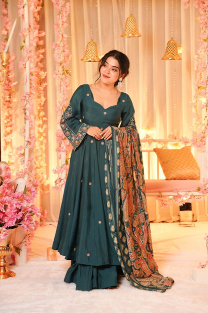 Kamakshee muslin suit set