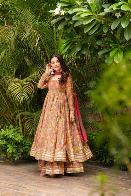 Sayra Muslin Suit Set