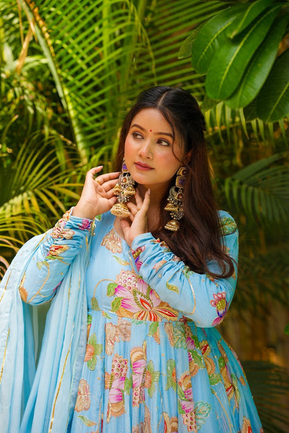 Neelaya Organza Suit Set