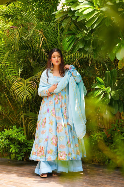 Neelaya Organza Suit Set