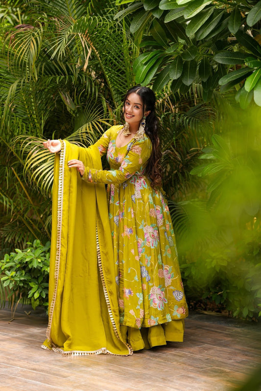 Vasantika Organza Suit Set