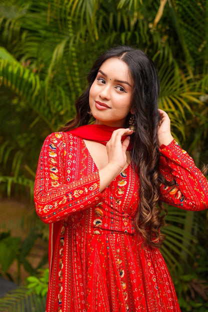 Elina Rayon Suit Set