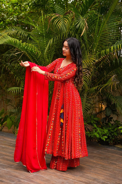 Elina Rayon Suit Set