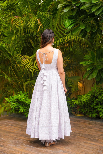 Aira White Kurta Palazzo Set