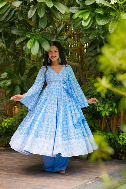 Sira Cotton Kurta Palazzo Set