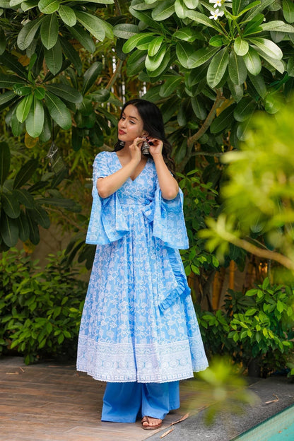 Sira Cotton Kurta Palazzo Set