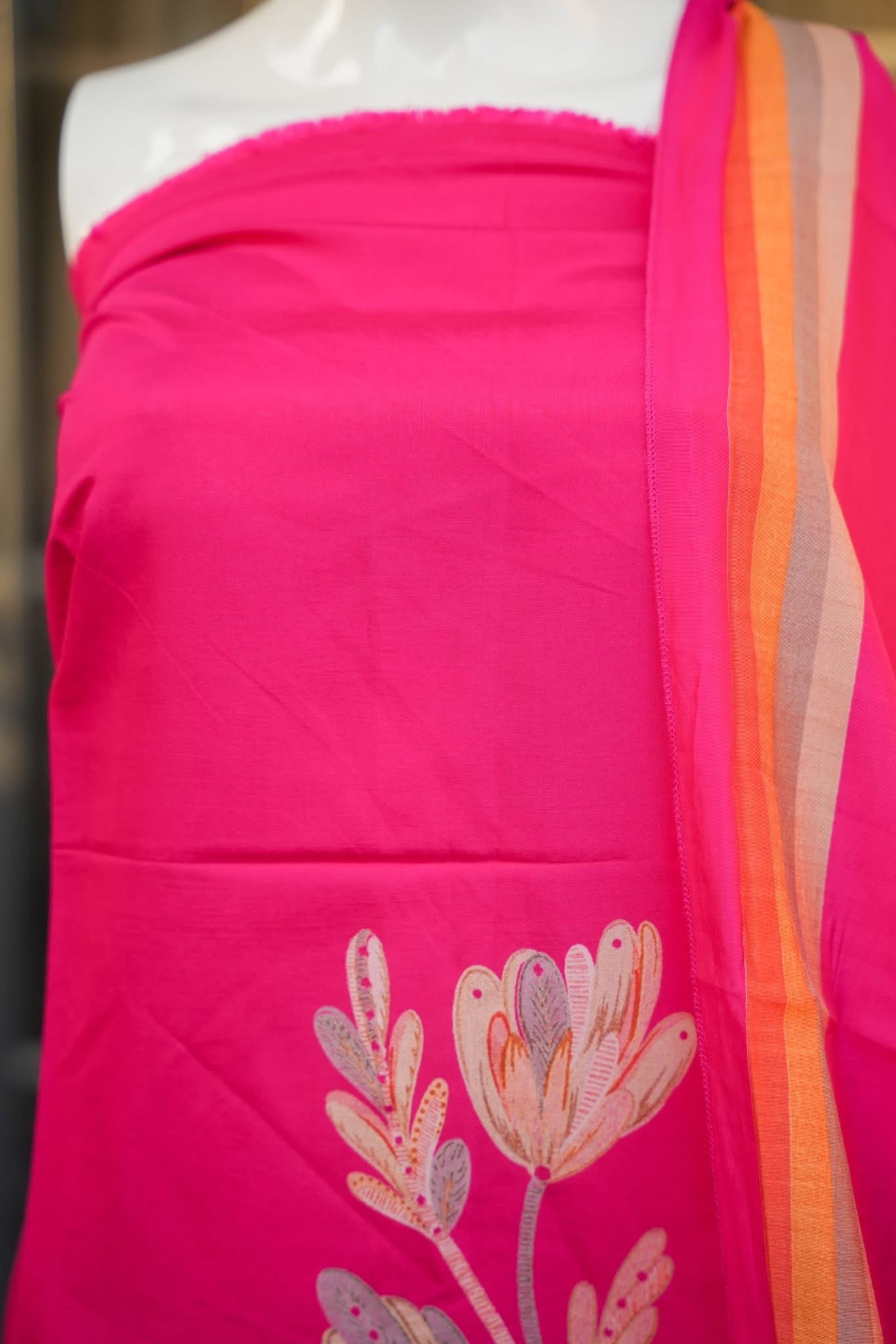 Sunidhi Unstitched Suit Set