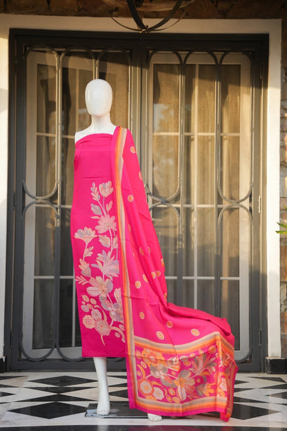 Sunidhi Unstitched Suit Set