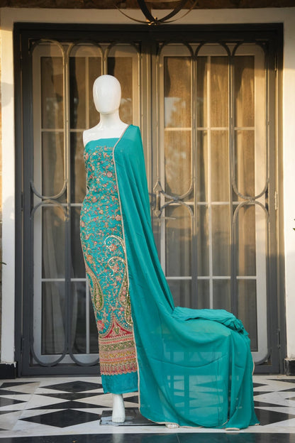 Nitya Embroidered Unstitched Suit Set