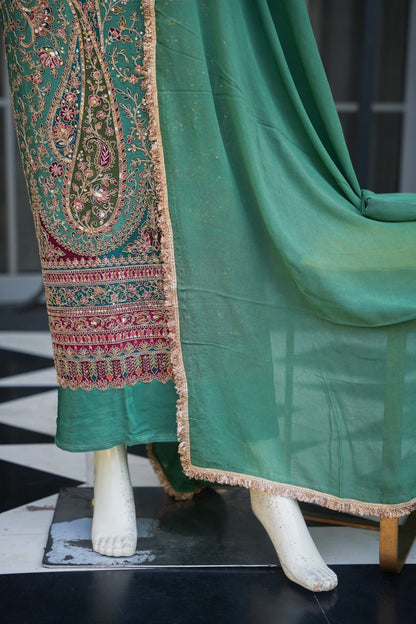 Kairah Embroidered Unstitched Suit Set