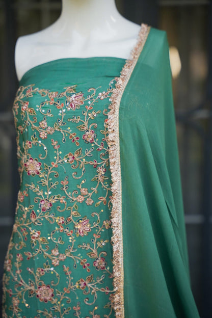 Kairah Embroidered Unstitched Suit Set