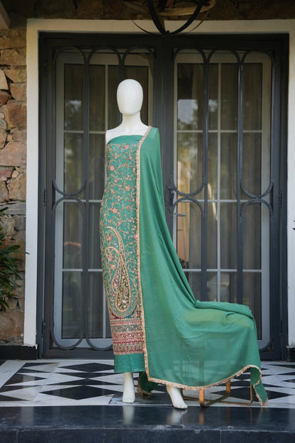 Kairah Embroidered Unstitched Suit Set