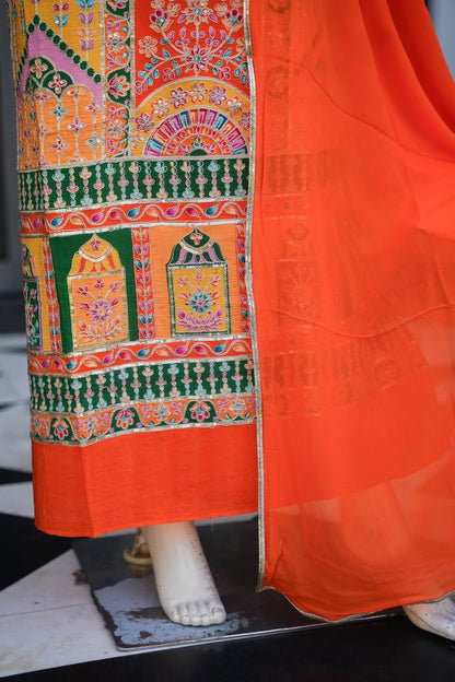 Yashvi Unstitched Suit Set