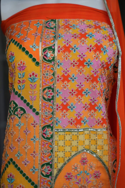 Yashvi Unstitched Suit Set