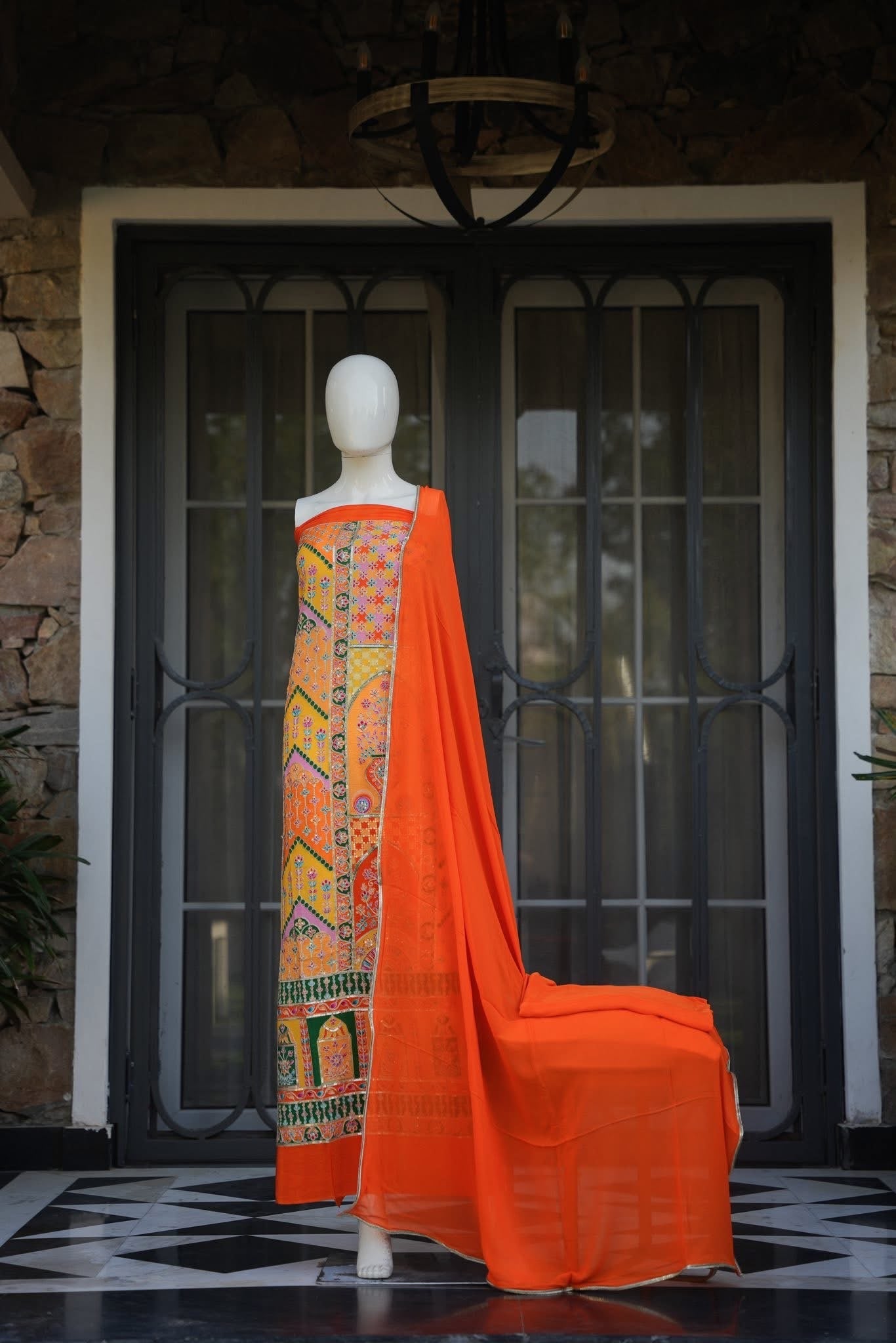 Yashvi Unstitched Suit Set