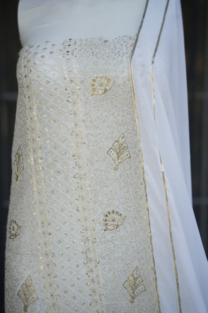 Sharvari Unstitched Suit Set