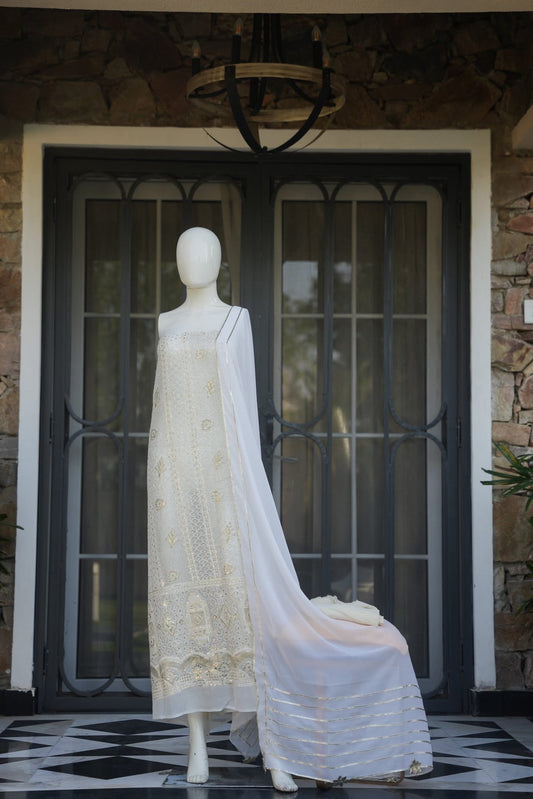 Sharvari Unstitched Suit Set