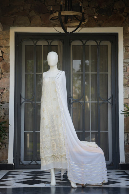 Sharvari Unstitched Suit Set