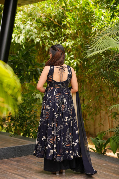 Indie Inkwell Rayon Suit Set