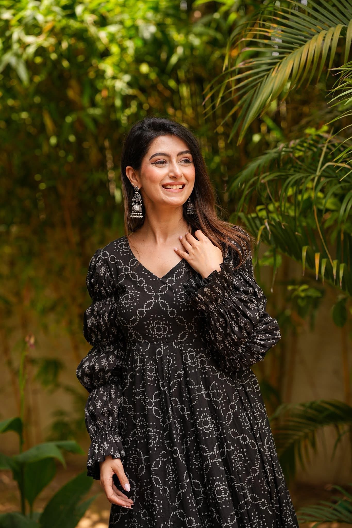 Scarza Black Maxi Dress