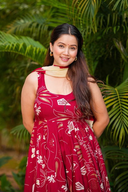 Aira Veil Rayon Suit Set