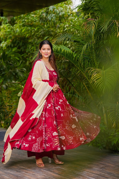 Aira Veil Rayon Suit Set