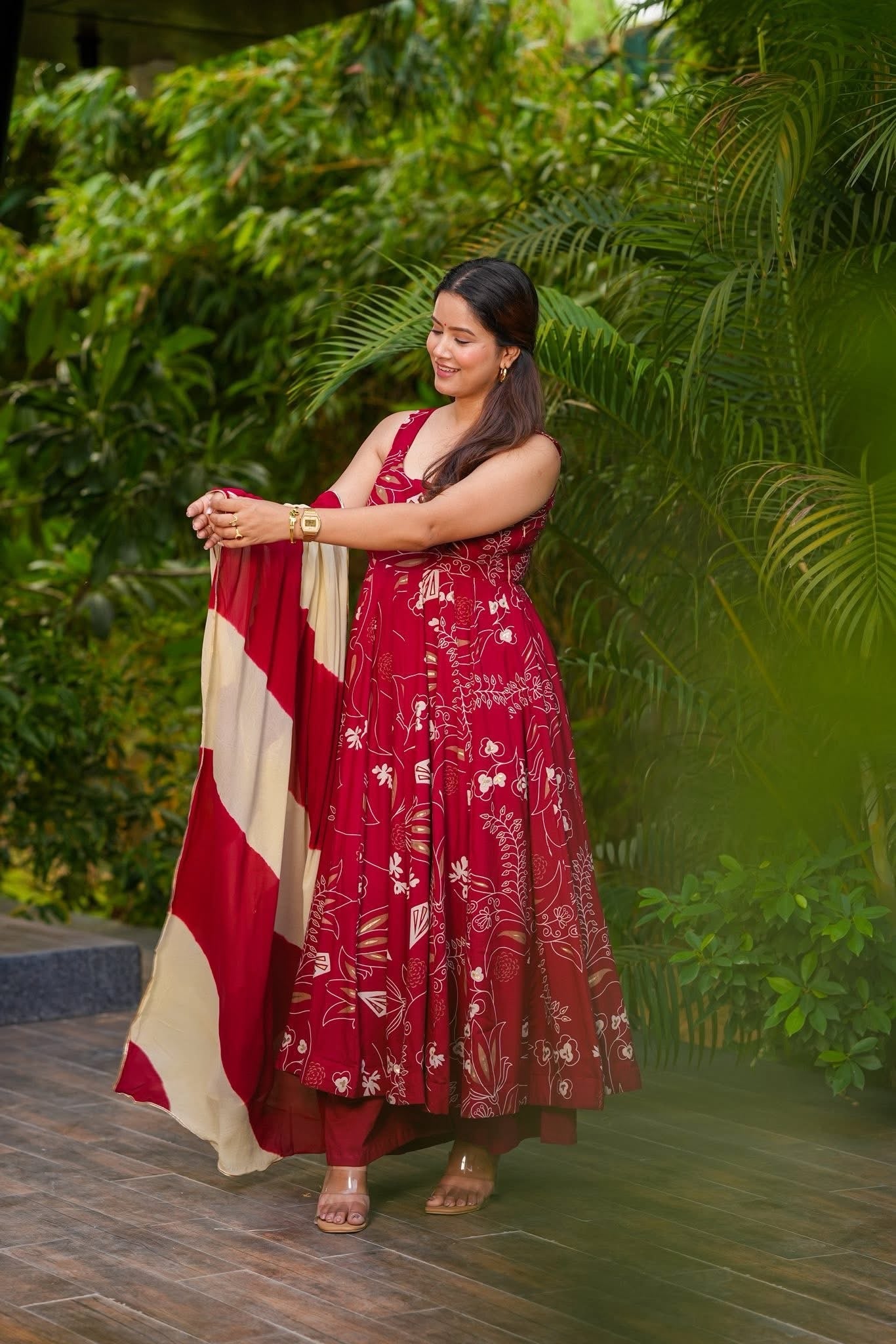 Aira Veil Rayon Suit Set