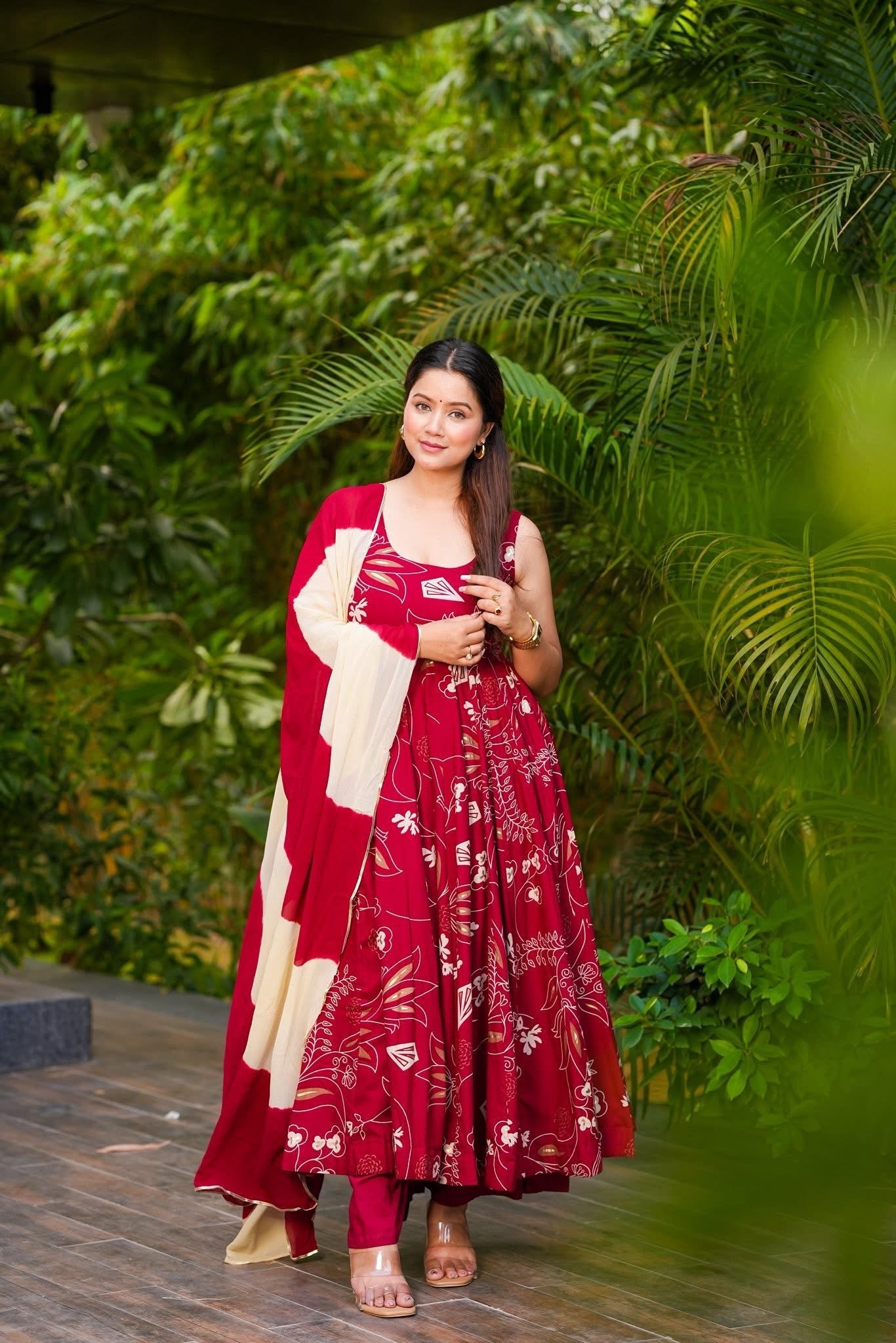 Aira Veil Rayon Suit Set