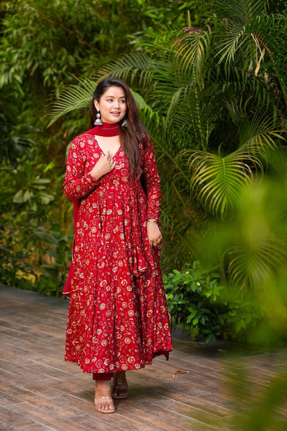 Aredra Rayon Suit Set