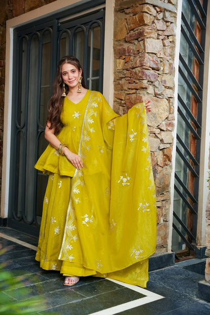 Sivara Organza Sharara Set